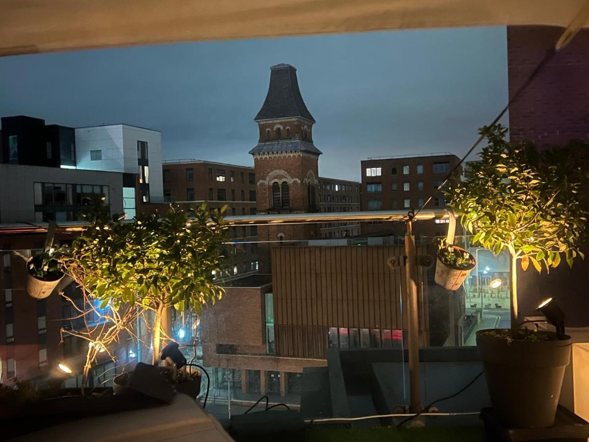 Contemporary Ancoats Penthouse With Large Private Terrace And Hot Tub Hotel Manchester Exterior photo